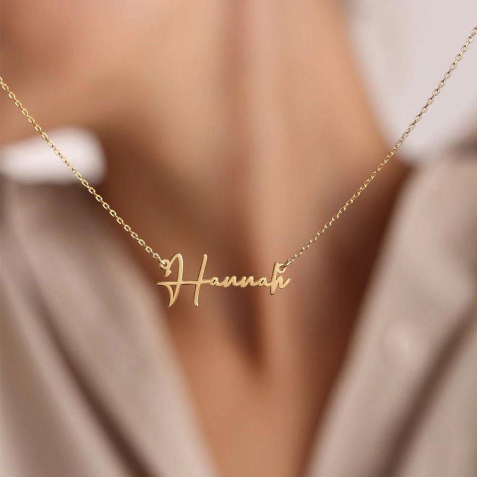 Minimalist Name Necklace