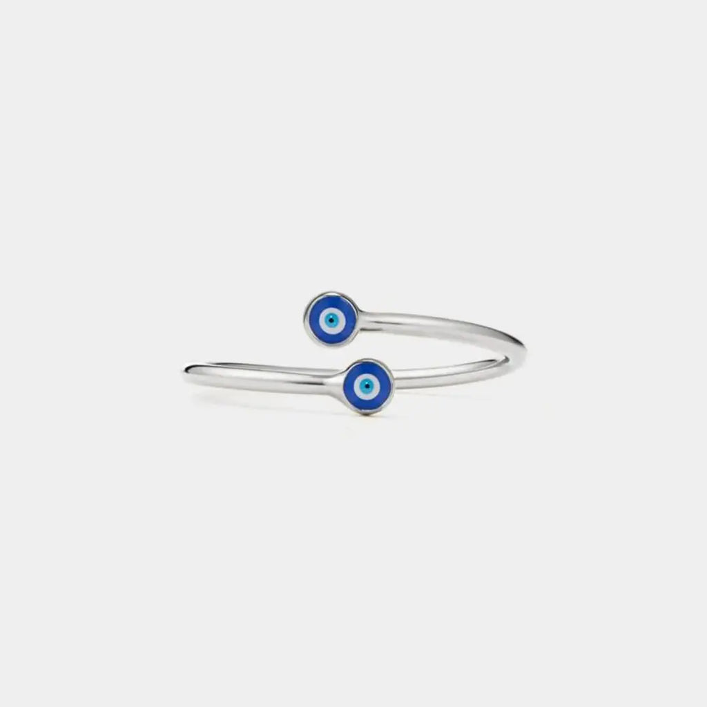 Evil Eye Ring - Adjustable shinnyarts