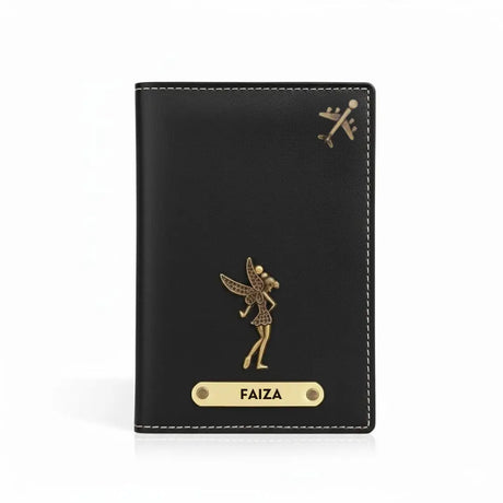 Personalized Passport Holder with Add-On Charms ShinnyArts