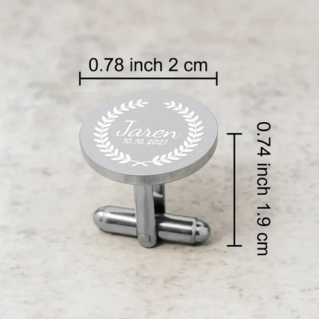 Bespoke Engraved Cufflinks shinnyarts