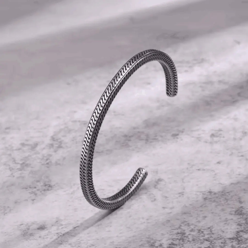 Men's Vintage Cuff Bangle ShinnyArts