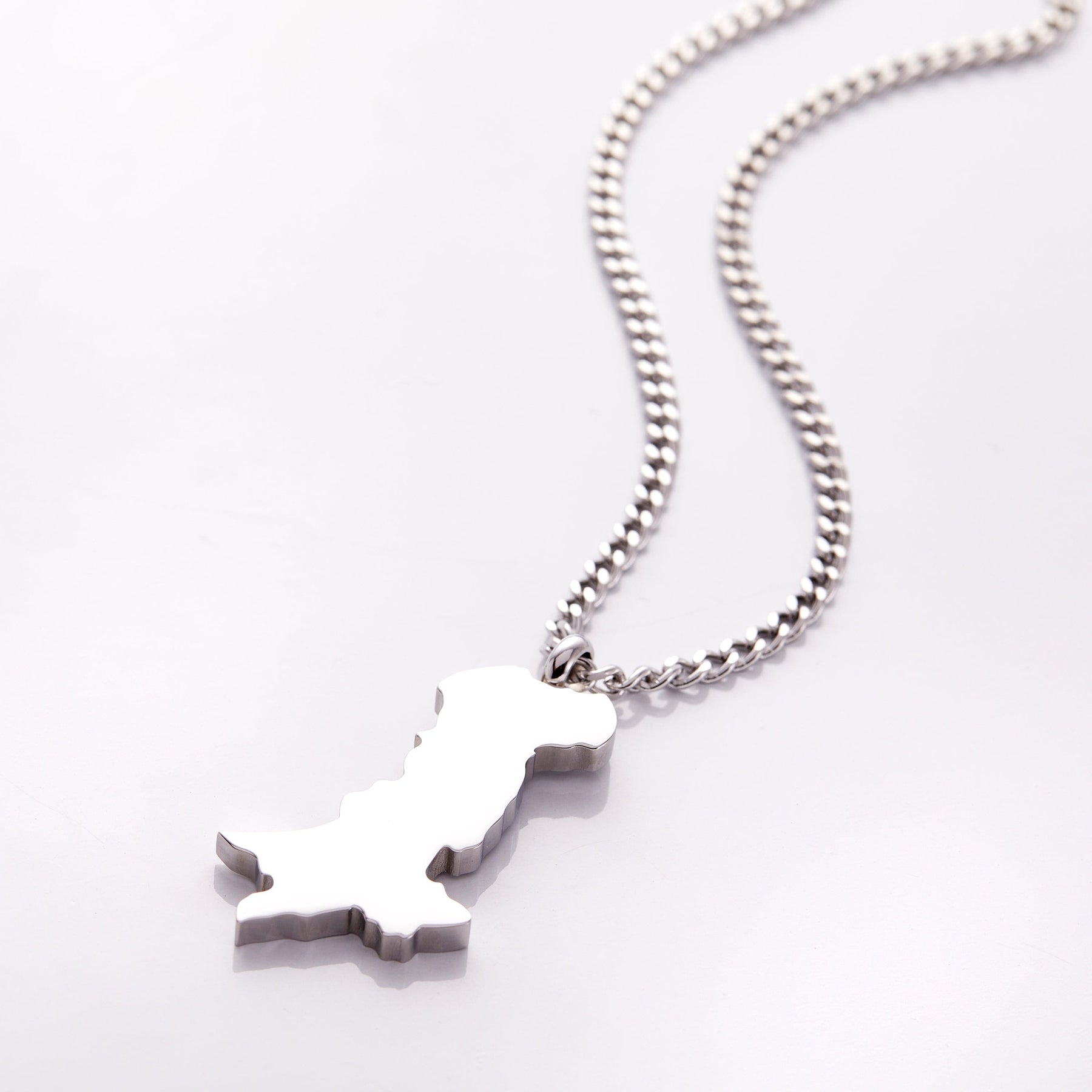 LAND OF THE PURE (PAKISTAN MAP NECKLACE)