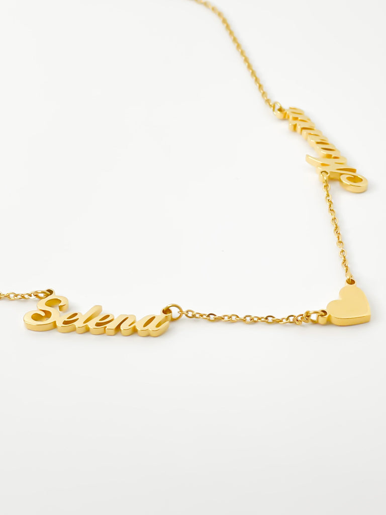 LOVER NAME HEART NECKLACE - ShinnyArts