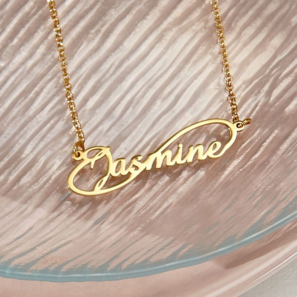 Jasmine name outlet locket