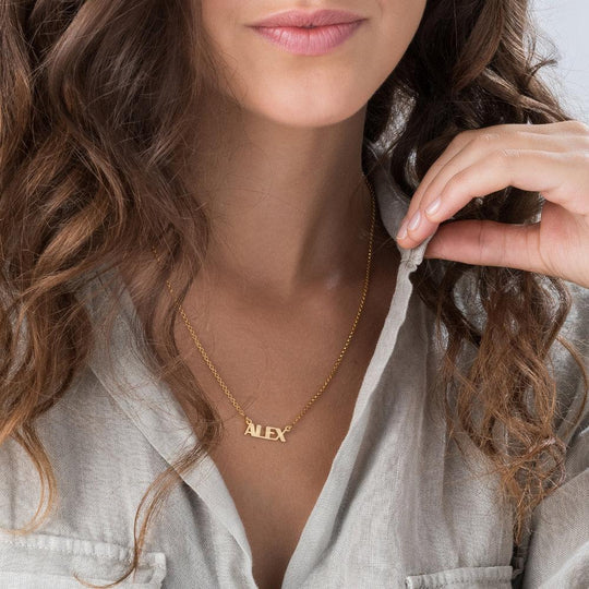 CAPITAL WORDS NAME NECKLACE