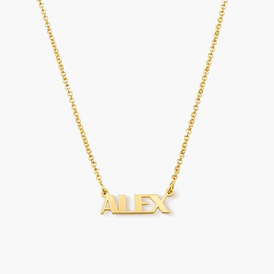 CAPITAL WORDS NAME NECKLACE