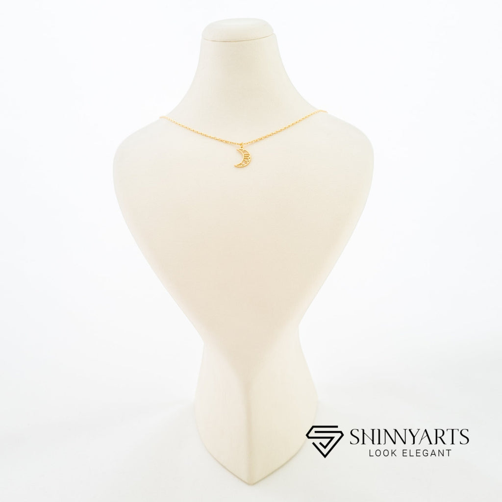 CRESCENT ALLAH NECKLACE