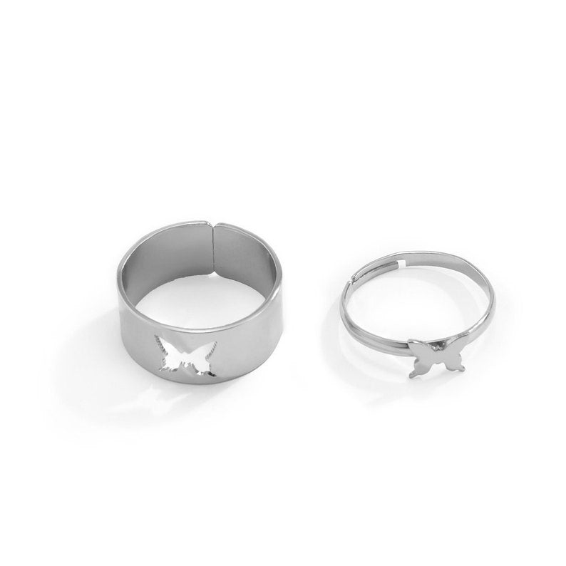 BUTTERFLY COUPLE RINGS