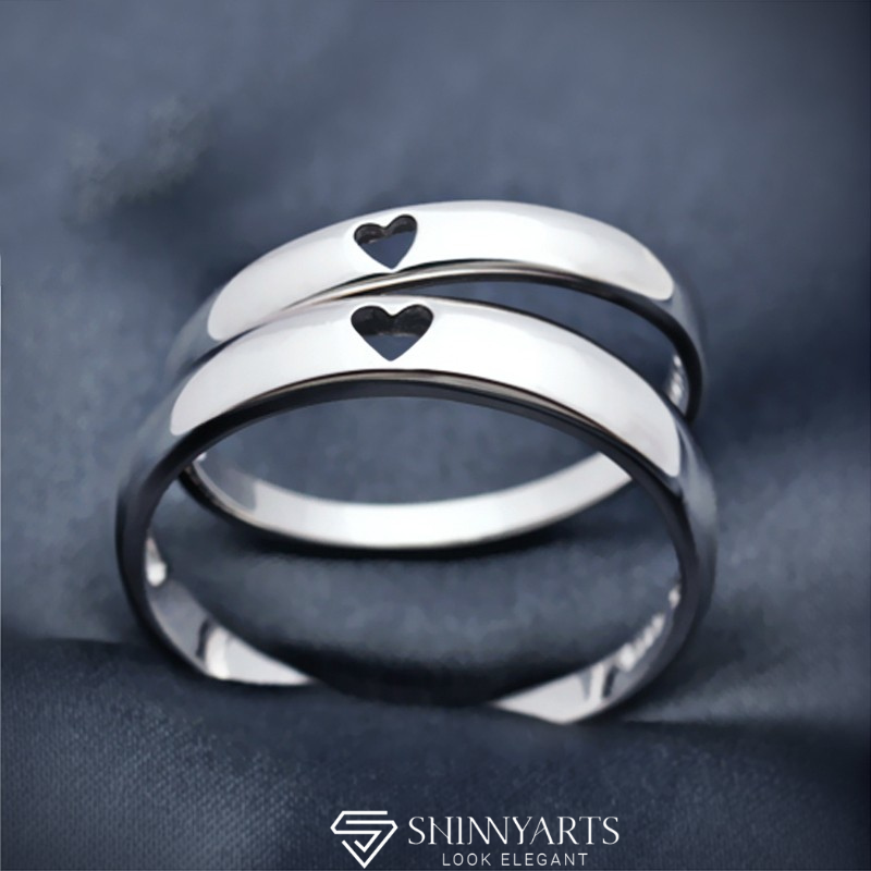heart couple ring