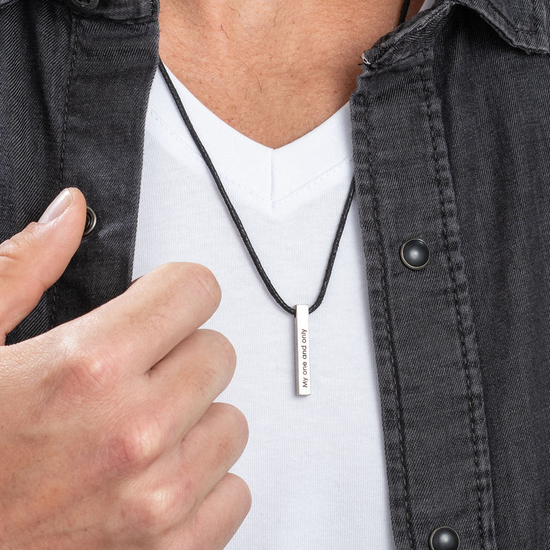  Men BAR NECKLACE 