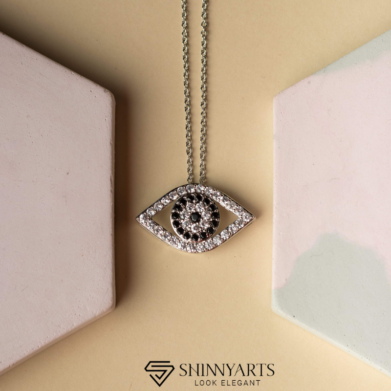 EVIL EYE SILVER PENDANT
