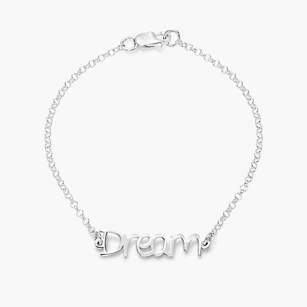 NAME CUSTOMIZE BRACELET SILVER PLATED