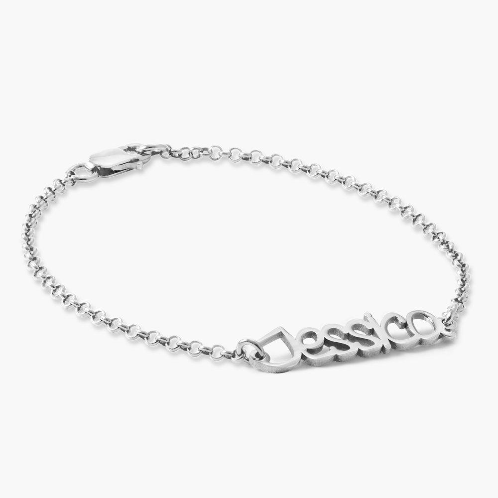 NAME CUSTOMIZE BRACELET SILVER PLATED