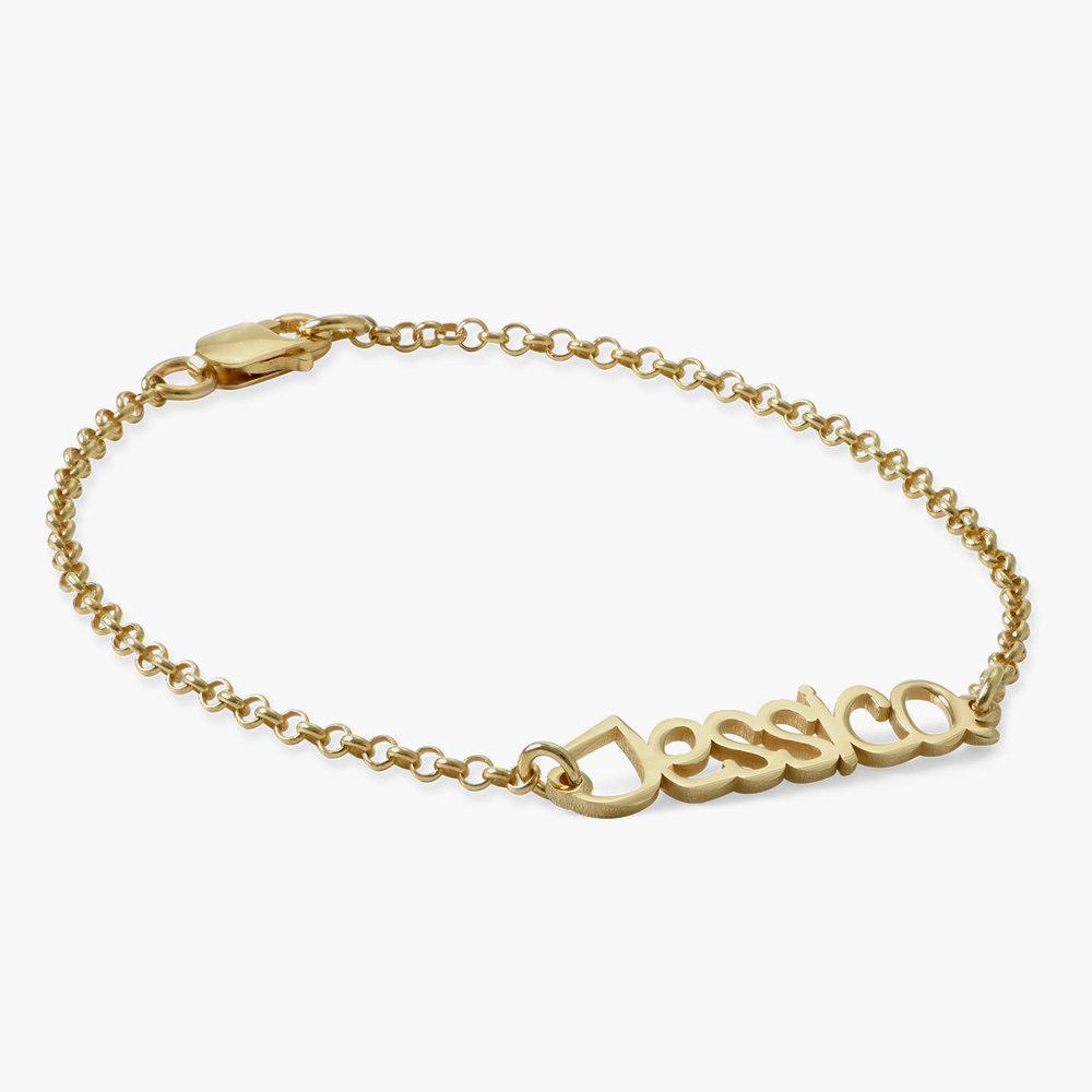 NAME CUSTOMIZE BRACELET GOLD PLATED