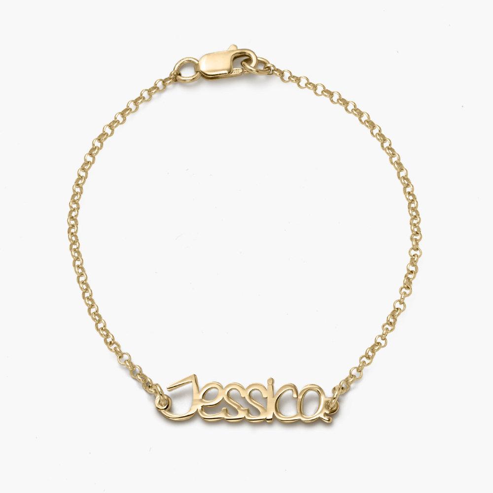 NAME CUSTOMIZE BRACELET GOLD PLATED