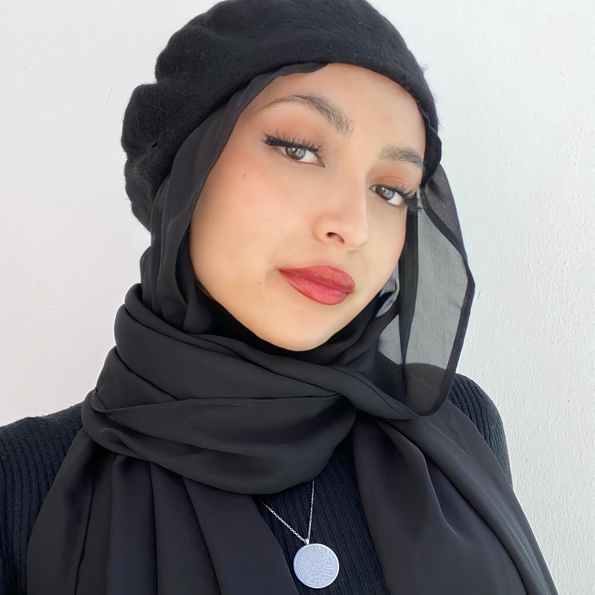 Shahada Kalimah Round Necklace
