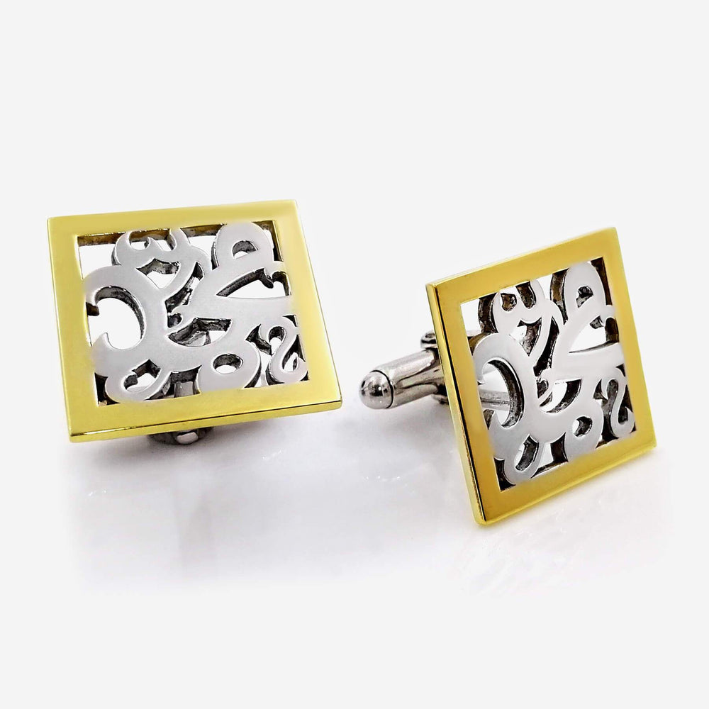 CUSTOMIZED NAME/INITIALS CUFFLINKS